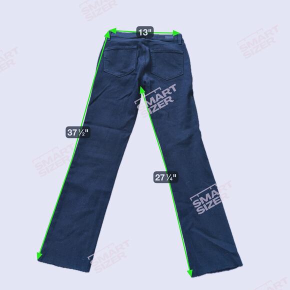 J Brand Blue Skinny Leg Pants 27 Navy Blue Twill Casual Capsule Timeless Fall - Picture 10 of 10